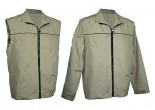 J013.9000 Detachable Sleeves Microfibre Jacket