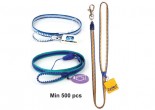 Zipper Lanyard With PVCTag.1200